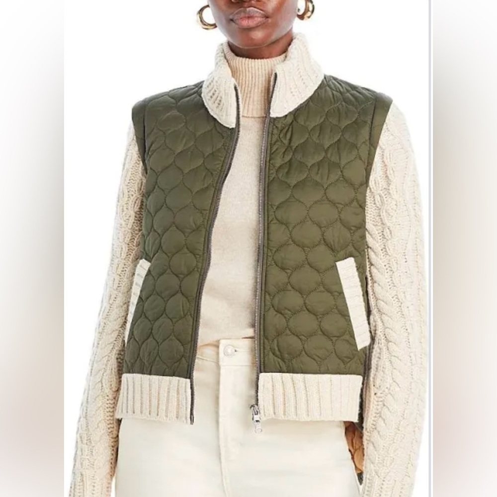 Patra Mixed Media Zip Jacket. Super chic. Only worn x3 times!